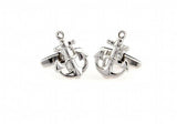 Anchor Sailing Cufflinks for Men Shirt