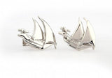 Anchor Sailing Cufflinks for Men Shirt