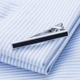 Bonito Stone Cufflinks Tie Clip 3Pcs Set Classic Clasp Necktie Tie Bar