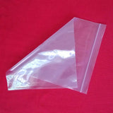 100pcs Bone Transparent Plastic Bags Ziplock Clear Pouches