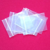100pcs Bone Transparent Plastic Bags Ziplock Clear Pouches