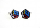 Multi-color Cube Copper Cuff Links Men Wholesale Retail