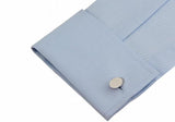 Men's Engravable Oval Style Copper Cuff Links
