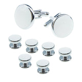 Sea Shell Copper Mens Cuff Link Studs Set French Style Cufflinks