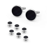 Sea Shell Copper Mens Cuff Link Studs Set French Style Cufflinks