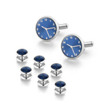 Sea Shell Copper Mens Cuff Link Studs Set French Style Cufflinks