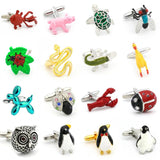 iGame Animal Cuff Links Brass Material Insect Cufflinks Men Wedding