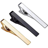 Gold&Black Plated Tie Bar for Men Button Accessory