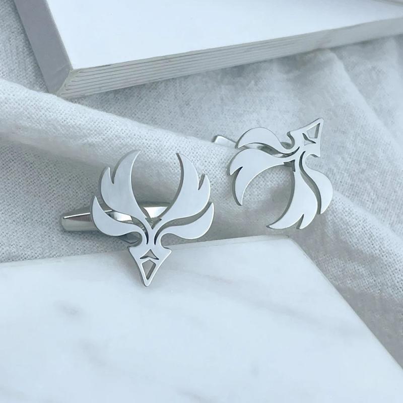 Men's Wings Cufflinks Stainless Steel Jewelry