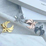 Men's Wings Cufflinks Stainless Steel Jewelry