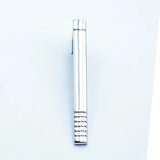 Silver Plated Men's Clip on Ties French Tuxedo Accessory