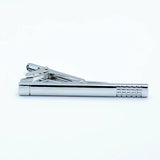Silver Plated Men's Clip on Ties French Tuxedo Accessory