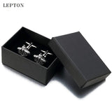 Classic Crown Cufflinks Lepton Metal Cuff links For Mens Shirt Cuff