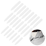 Collar Stays 3 Sizes Plastic Durable Shirt Bones Home Travel Use