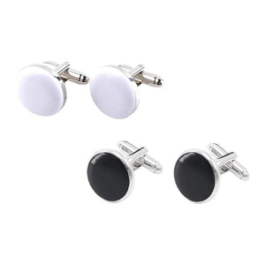 2 Pairs Men Shirt Cufflinks French Accessories Clothing Fasteners