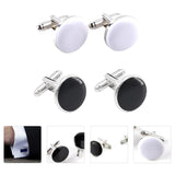 2 Pairs Men Shirt Cufflinks French Accessories Clothing Fasteners