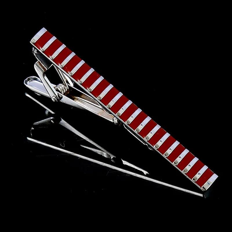 Men's Suit and Tie Set with Tie Clip