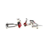 Bike Motorcycle Plane Jet Cufflink Men Cuff Link Bicycle Motorbike Warplane