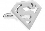 Men's Superhero Movie Cufflinks Silver Novelty Gift