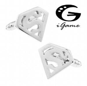 Men's Superhero Movie Cufflinks Silver Novelty Gift