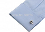 Men's Superhero Movie Cufflinks Silver Novelty Gift