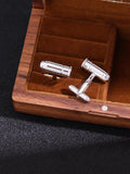 Copper Men Tie Clips Cufflinks For Men Surprise