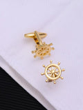 YEWANG rudder Shape cufflinks Jewelry Man