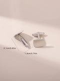 Stainless Steel Cufflinks for Men Shirt Suit Accessories