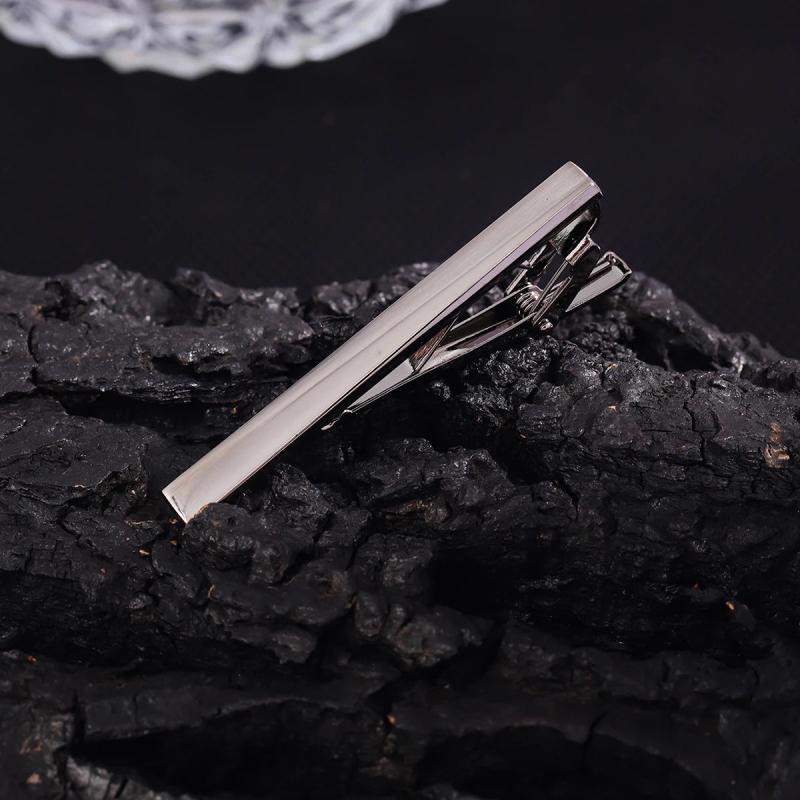 Gun Personality Men's Tie Clip 2.37inch Everyday Dress Tie Accessories