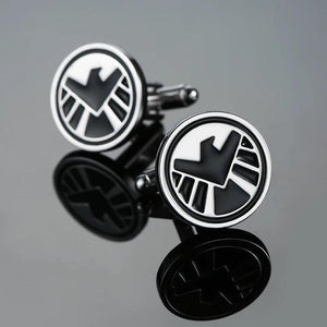 Silver Animal Novelty Cufflinks, Copper Material, Wholesale & Retail