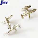 Plane Jet Cufflink Cuff Link 2 Pairs