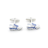 Men's Football Cufflinks Brass Material Various Sport Designs Option Cuff Links