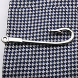 Silver Plated Tie Bar Clasp Clip for Mens Suit Business Wedding