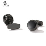 Men's Classic Round Metal Cufflinks XK20S063