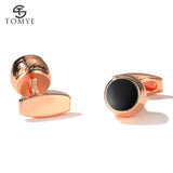 Men's Classic Round Metal Cufflinks XK20S063