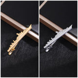 Men's Two-Tone Tie Clip for Styling