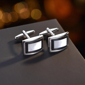 Square Cufflink Cufflinks French Men's Shirt Father's Wedding Accessories
