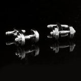 Titanium Steel Dragonfly Cufflinks for French Shirt