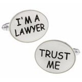 HYX Silvery LAWYER cufflink for mens