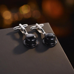 Gentleman Cufflinks Hat Cufflinks French Shirt Cufflinks