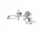 Skull Cuff Links Silver Copper Men Gift Wholesale&retail