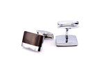 French Red Enamel Cufflink for Men