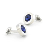 Men's Sea Brass Big Stone Cufflinks & Retail