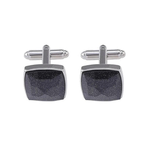 Diamond Cufflinks for Men's Suits Minimalist Business Accessories