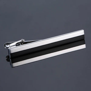 Silvery Tie Clip For Men Wedding Necktie Tie Clasp Gentleman Tie Bar