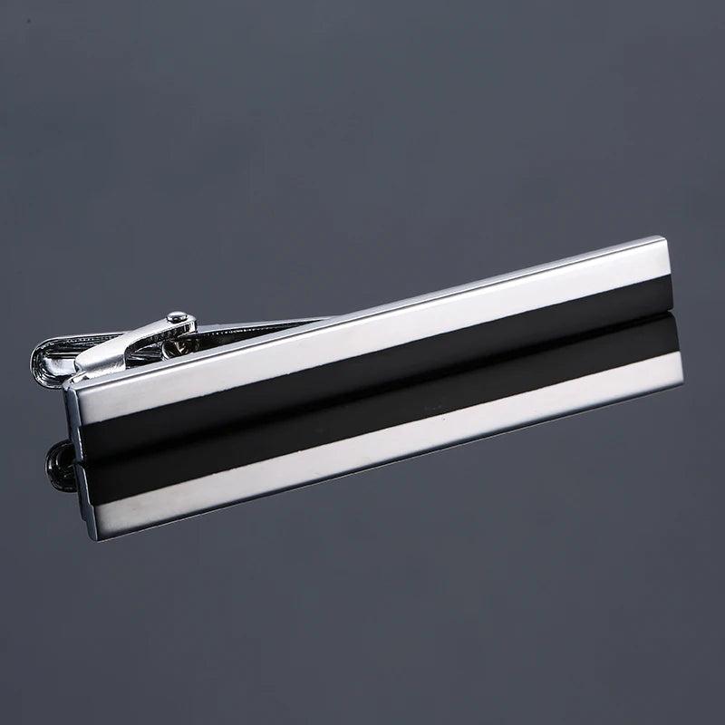 Silvery Tie Clip For Men Wedding Necktie Tie Clasp Gentleman Tie Bar