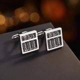 Abacus Cufflinks Funny French Shirt Gift