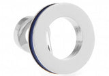 Men's Double Circle Cuff Links Round Cufflinks