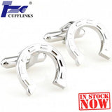 Horseshoe Cufflink Cuff Link 2 Pairs Set