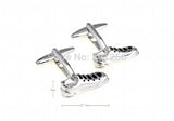 Men's Silver Sport Shoe Cufflinks Wholesale & Retail